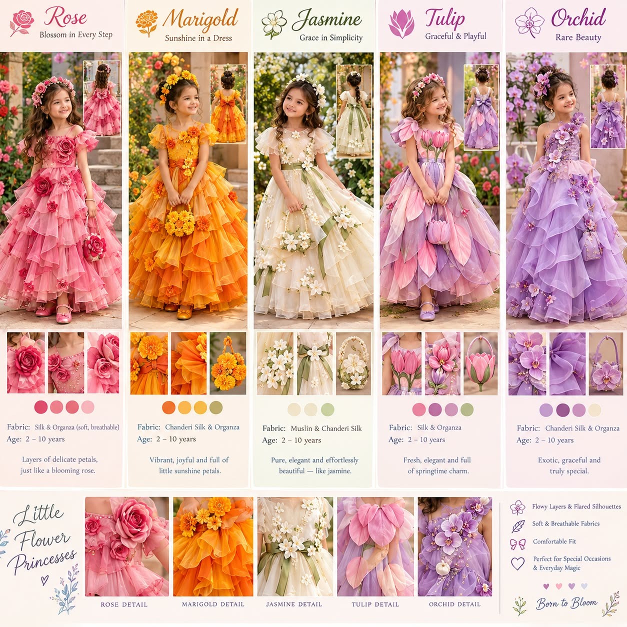 Flower Princess Collection